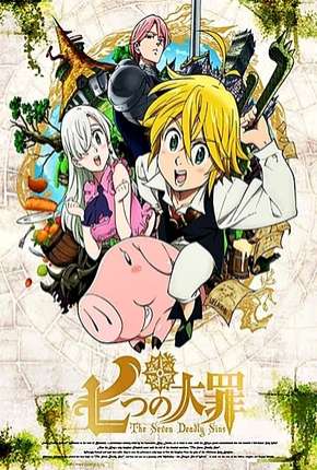 Capa para download torrent de Desenho Nanatsu no Taizai - 1ª Temporada Completa