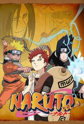 Capa para download torrent de Desenho Naruto Clássico - 3ª Temporada
