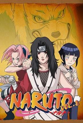 Capa para download torrent de Desenho Naruto Clássico - 8ª Temporada