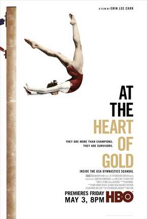 Capa para download torrent de Filme No Coração do Ouro - O Escândalo da Seleção Americana de Ginástica