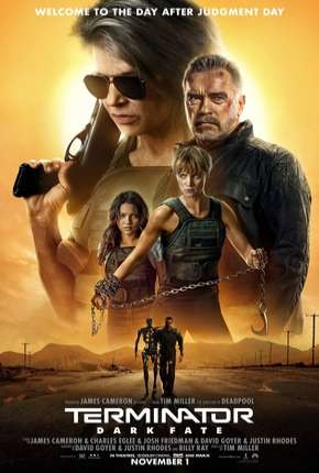 Capa para download torrent de Filme O Exterminador do Futuro - Destino Sombrio