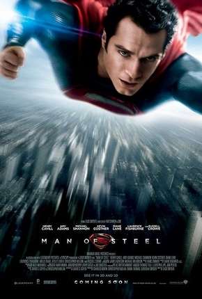 Capa para download torrent de Filme O Homem de Aço - Man of Steel