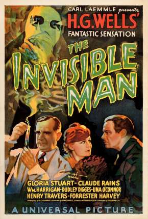 Capa para download torrent de Filme O Homem Invisível 1933 - The Invisible Man