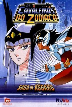 Capa para download torrent de Desenho Os Cavaleiros do Zodíaco - Saga 2 - Asgard