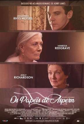 Capa para download torrent de Filme Os Papéis de Aspern - Legendado