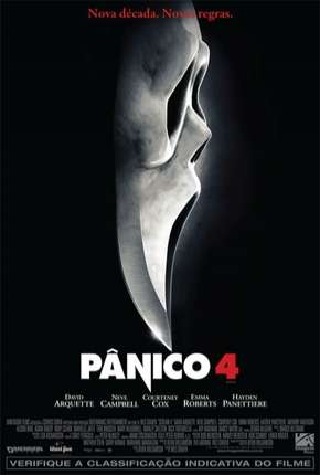 Capa para download torrent de Filme Pânico 4 - Scream 4