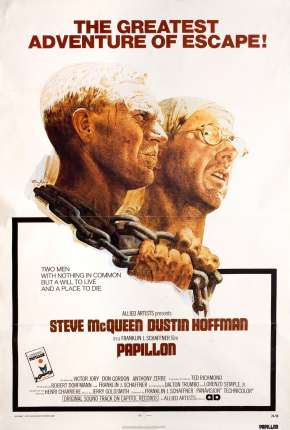Capa para download torrent de Filme Papillon - DVD-R