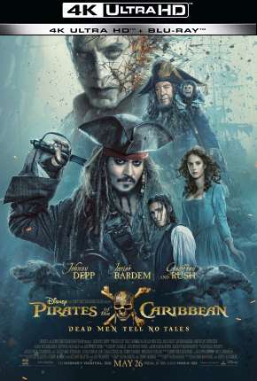 Capa para download torrent de Filme Piratas do Caribe - A Vingança de Salazar - 4K
