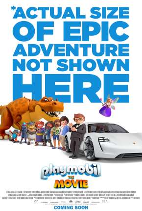 Capa para download torrent de Filme Playmobil - O Filme - Legendado