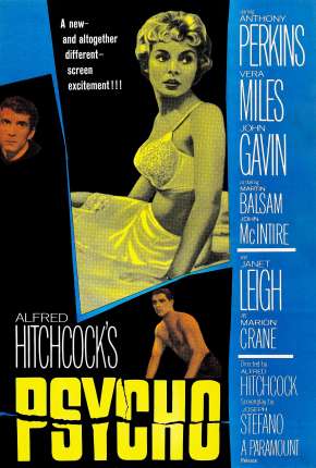 Capa para download torrent de Filme Psicose (1960) Clássico