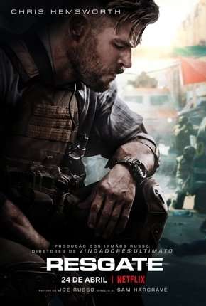 Capa para download torrent de Filme Resgate