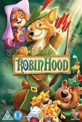 Capa para download torrent de Filme Robin Hood - Animação