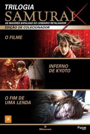 Capa para download torrent de Filme Samurai X - O Filme - Trilogia