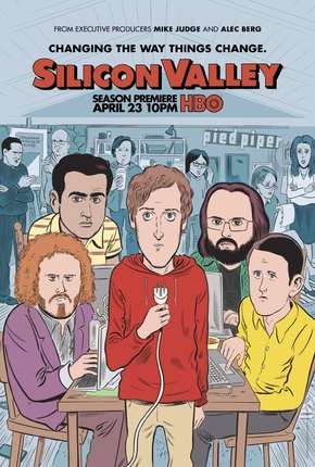Capa para download torrent de Série Silicon Valley - 4ª Temporada - Completa