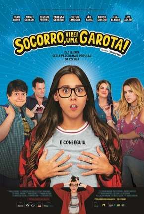 Capa para download torrent de Filme Socorro, Virei Uma Garota!