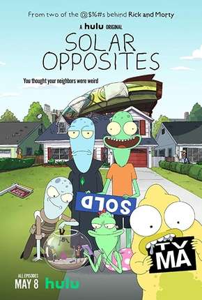 Capa para download torrent de Desenho Solar Opposites - 1ª Temporada Completa - Legendado