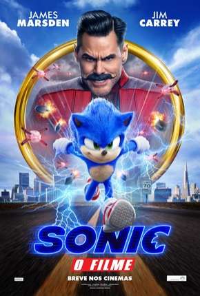 Capa para download torrent de Filme Sonic - O Filme