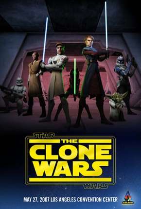 Capa para download torrent de Desenho Star Wars - The Clone Wars  - 3ª Temporada Completa