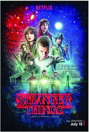 Stranger Things - 1ª Temporada Completa Netflix (2016)