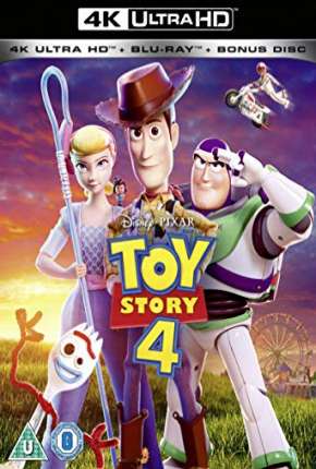 Capa para download torrent de Filme Toy Story 4 4K
