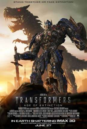 Capa para download torrent de Filme Transformers - A Era da Extinção - IMAX Remux