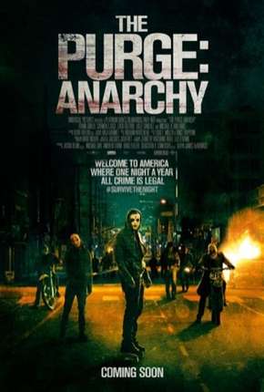 Capa para download torrent de Filme Uma Noite de Crime 2 - Anarquia (The Purge - Anarchy)