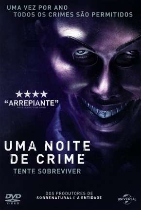 Capa para download torrent de Filme Uma Noite de Crime - The Purge