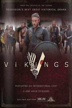 Capa para download torrent de Série Vikings - 1ª Temporada Versão Estendida