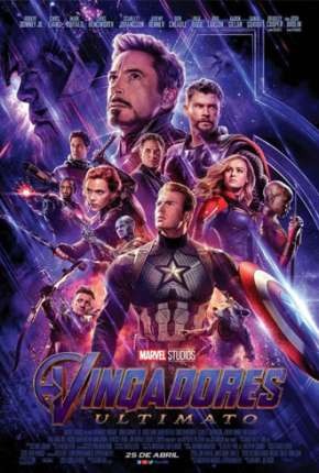 Capa para download torrent de Filme Vingadores - Ultimato