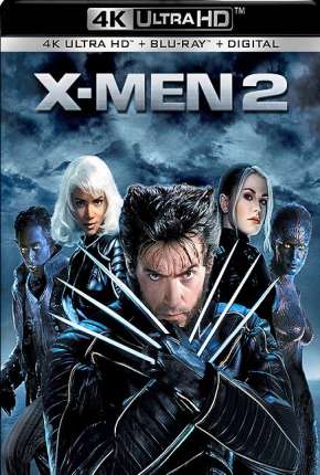 Capa para download torrent de Filme X-Men 2 - 4K