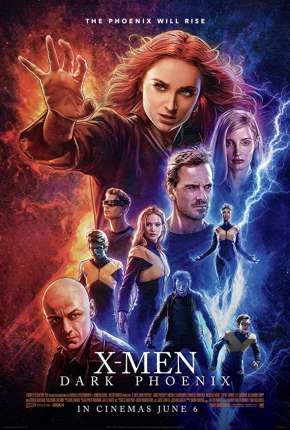 Capa para download torrent de Filme X-Men - Fênix Negra BD-R