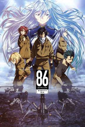 Capa para download torrent de Desenho 86 - Eighty-Six - 1ª Temporada