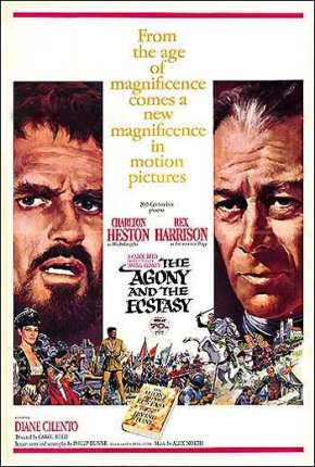 Capa para download torrent de Filme Agonia e Êxtase