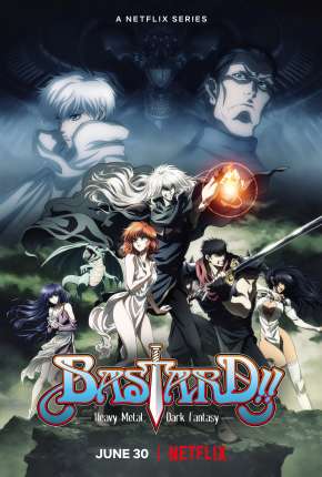 Capa para download torrent de Desenho Bastard!! Ankoku no Hakaishin 1ª Temporada - Legendado