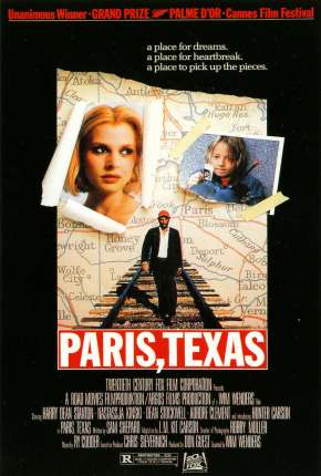 Capa para download torrent de Filme Paris, Texas - Legendado
