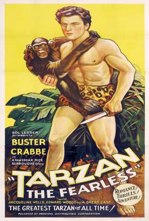 Capa para download torrent de Filme Tarzan, O Destemido