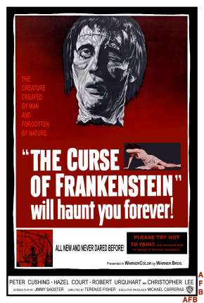 Capa para download torrent de Filme A Maldição de Frankenstein - The Curse of Frankenstein
