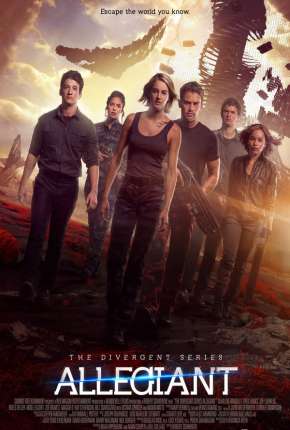 Capa para download torrent de Filme A Série Divergente - Convergente