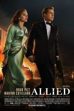 Capa para download torrent de Filme Aliados - Allied