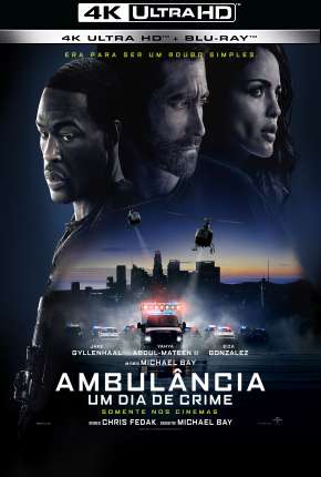 Capa para download torrent de Filme Ambulância - Um Dia de Crime 4K