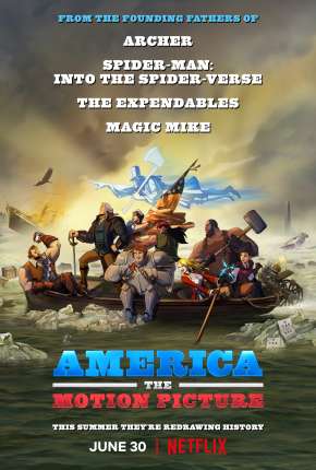 Capa para download torrent de Filme America - The Motion Picture