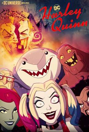 Capa para download torrent de Desenho Arlequina - Harley Quinn 1ª Temporada Completa