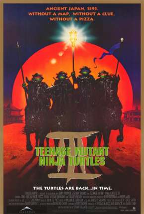 Capa para download torrent de Filme As Tartarugas Ninja III