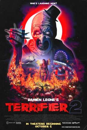 Capa para download torrent de Filme Aterrorizante 2 - Legendado - Terrifier 2