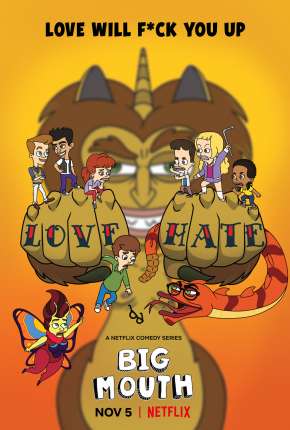 Capa para download torrent de Desenho Big Mouth - 6ª Temporada - Legendado