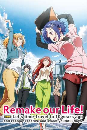 Capa para download torrent de Desenho Bokutachi no Remake - Legendado