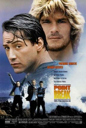 Capa para download torrent de Filme Caçadores de Emoção - Point Break