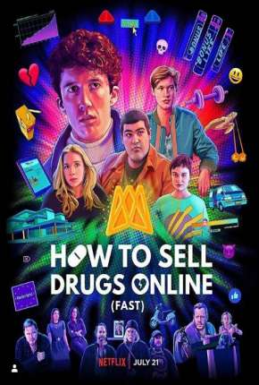 Capa para download torrent de Série Como Vender Drogas Online - Rápido - 3ª Temporada Completa Legendada