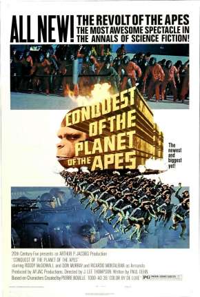 Capa para download torrent de Filme Conquista do Planeta dos Macacos