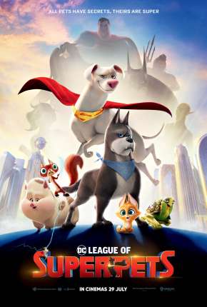 Capa para download torrent de Filme DC Liga dos Superpets